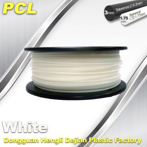 Cheap Low Temperature Filament , PCL fFilament , 0.5kg/ roll ,1.75 /3.0mm. for sale