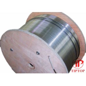 China Marine ASTM A789 Duplex 2205 Capillary Coiled Tubing on sale