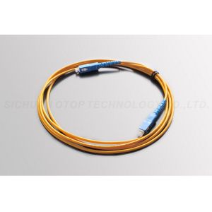 Sc To Sc Fiber Patch Cable SC / UPC - SC / UPC Connector 2.0mm / 3.0mm
