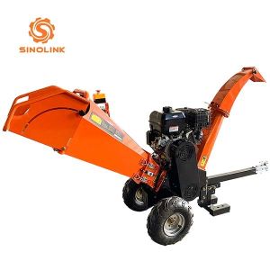 15 Hp Chipper Shredder Electric Start Tree Small Garden Shredder