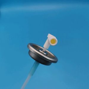 Cheap Silver Aluminum Metered Aerosol Valve for Universal Compatibility for sale