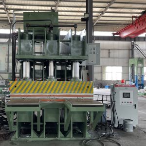 90T Hydraulic Vulcanizing Press for Hot Vulcanization of Bridge Bearings