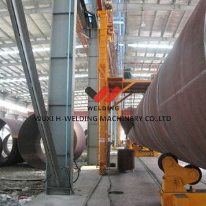 Heavy Metal Automatic Column Boom Welding Machine For Seam Welding