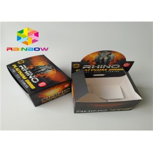 Embossed Printing Paper Box Packaging Small Commodity Product With Window