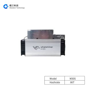 M30S 86T Whatsminer Bitcoin Miner 3268W With 3 Built In Computing Boards