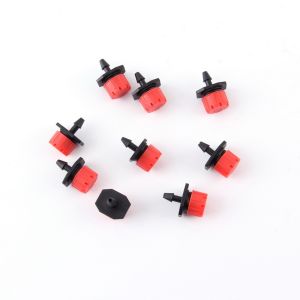 8 Outlet Watering System Dripper Pressure Compensating Drippers 1/4''