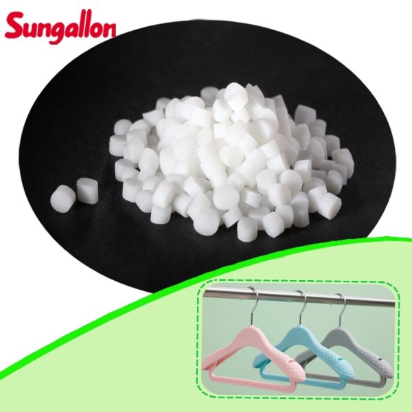 Reliable TPE TPR Thermoplastic Rubber Granules Scratch Resistant for Hanger