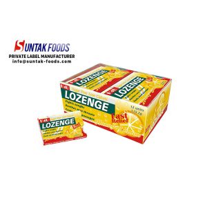 Compressed Candy Sugar Free Sore Throat Lozenges For Cools Nasal Passages