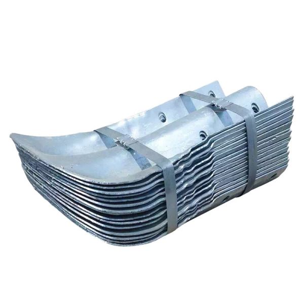 Quality Anti-corrosion Steel Fishtail Terminal End for AASHTO M180 Standard Highway Guardrail wholesale