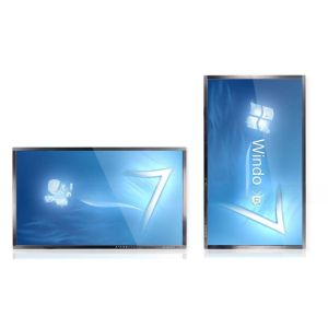 Cheap 49&quot; 50&quot; inch touch screen all in one computer kiosk android Win10 advertising player touchscreen monitor with mounting bracket for sale