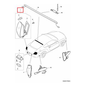 For Bentley Continental Gt & Gtc Rear Left & Right Tail Light EMO 3W3945095J