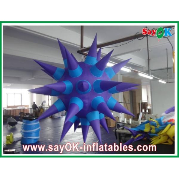 Quality Diameter 2m Inflatable Light Decoration For Party Multiple Colours wholesale