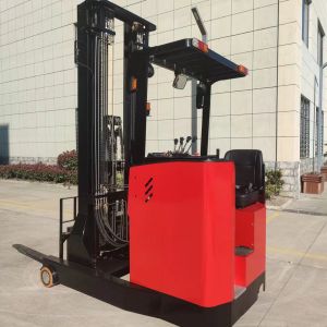 Kad Reach Forklift Truck Stacker 1500kg 1.5 Ton Electric With Eps System