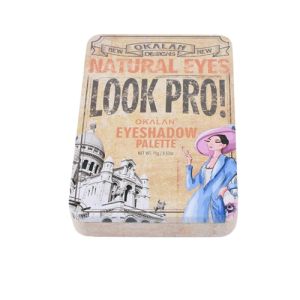 0.23mm Empty Lipstick Tin Container With Magnetic Closing Luxury Cosmetic Tin