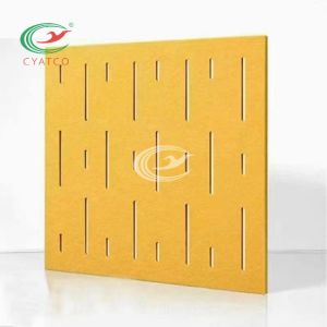 China Engraved Nontoxic Felt Wall Panels Sound Absorption For Interior Conference Room on sale