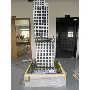 High Rise Office Building Model Architectural Scale Model Commercial Skyscraper