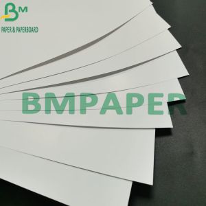 C2S Cover Silk Gloss Paper , 120g 24 × 36'' White Text Glossy Art Paper Double