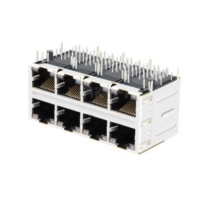 Belfuse 0879-2C4R-54 Compatible LINK-PP LPJG47038A4NL 10/100/1000 Base-T 8p8c