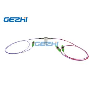 FC/APC 1x2 PM Fiber Optical Switches 780nm Polarization