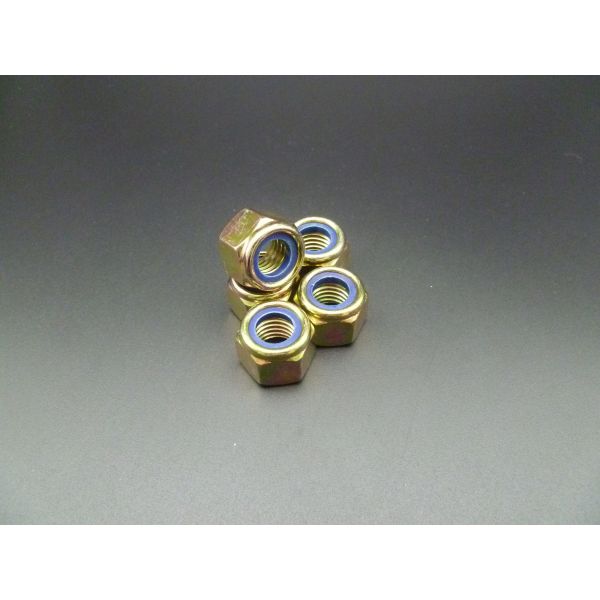 M27-2.0/M27-3.0 DIN 985 Class 8 Zinc Finish Steel Nylon Insert Lock Nut