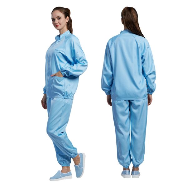 Breathable Fast Food Worker Uniforms Anti-Dust Unisex Sizes S-5XL