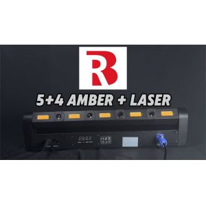 BR-LS15 5+4 Amber and Laser light China Manufacturers