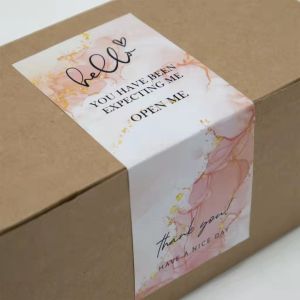 Customizable Tear Resistant PVC Adhesive Seal Sticker Label Permanent Logo