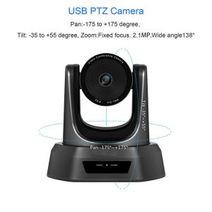 Fixed Focus 8.0MP HD IP Conference Camera USB camera