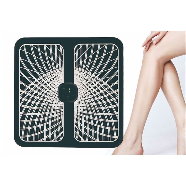 Quality Rechargeable Pulse korea EMS folding Foot Massage mat with Remote Controller wholesale