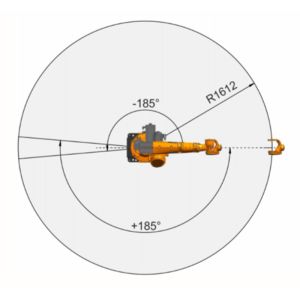 KUKA polishing robot arm KR 16 R 1610 robot 6 axis with KRC4 controller and