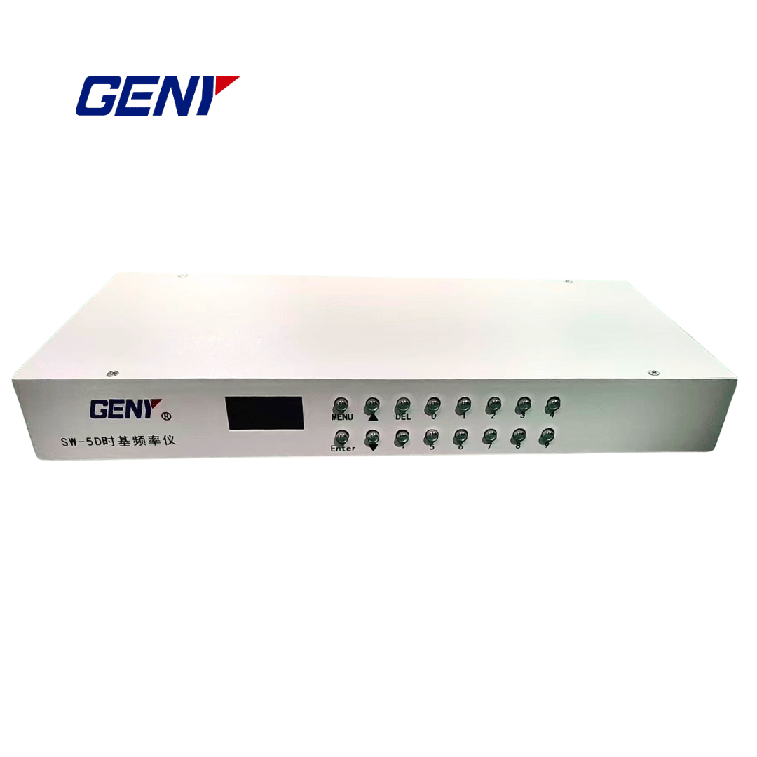 Cheap SW-5D Time-Base Frequency Instrument with 7 Selectable Standard Outputs 1.3&quot; OLED Display and OCXO Temperature Deviation ≤ 0.05 ppm for sale