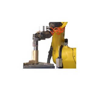 Cheap Low Noise Design High-precision Robot For Automotive Wheel Hub Hardware Casting Automation Deburring CNC Grinder for sale