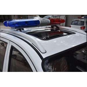 Modern 72V 3.5KW Electric Patrol Car , Closed Smart Security Patrolling Vehicles