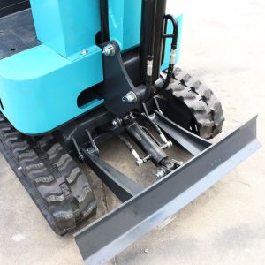 Blue 1.5 Ton Mini Excavator Crawler Type With EPA CE Certification