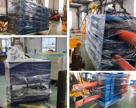 Tire Baler Machine Vertical hydraulic scrap tire baling baler machine for sale