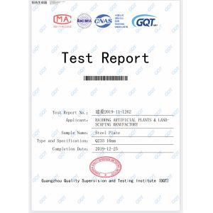 Wind And Snow Resistance Certification Artificial Ficus Tree