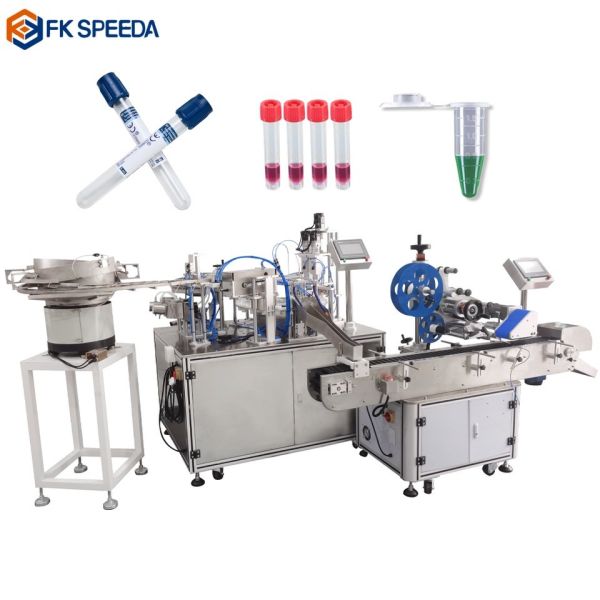 Compact Vacuum Bottle Sterilization Machine for Small Test Tube Filling and