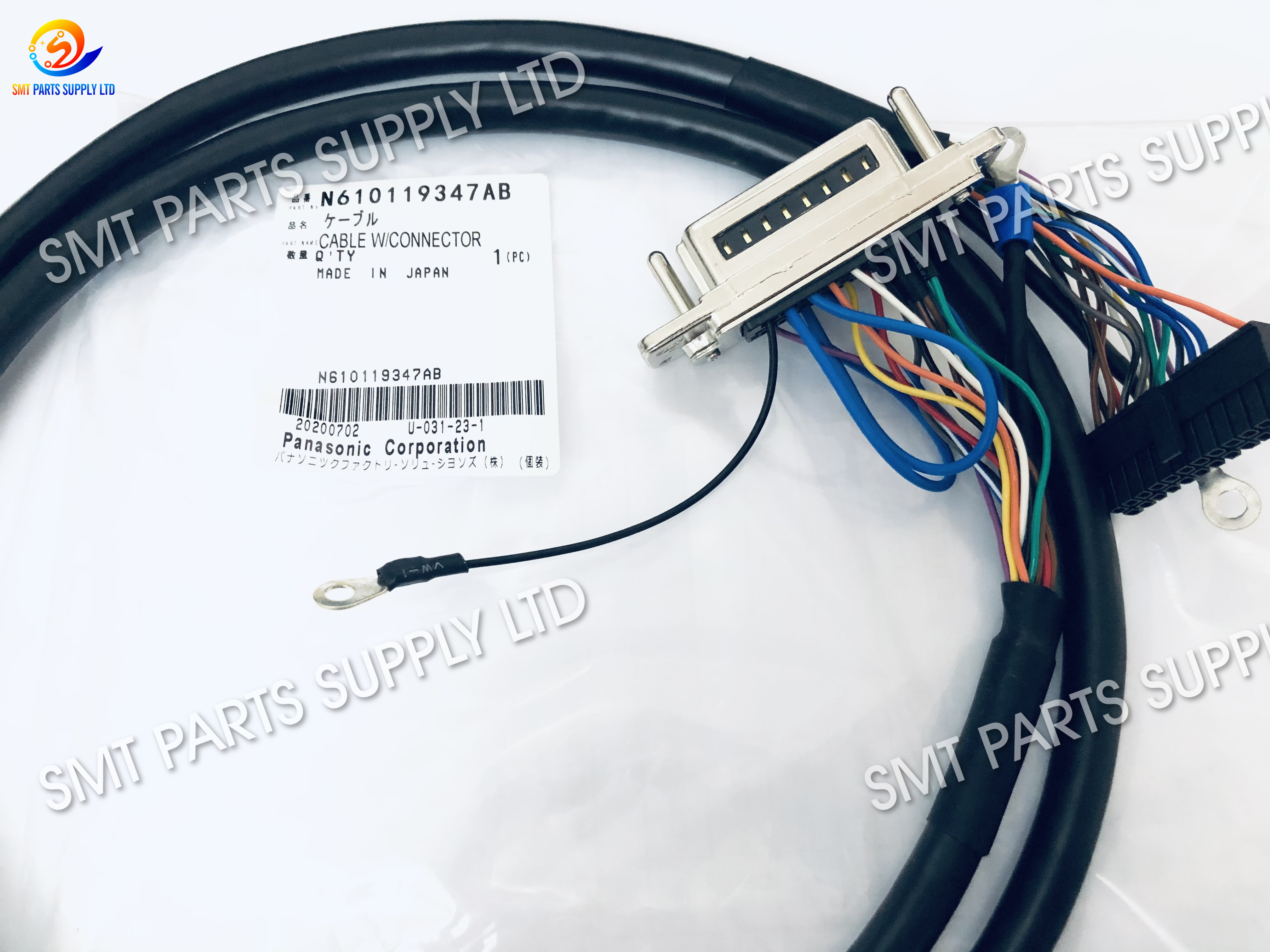 Panasonic SMT Spare Parts NPM-W Cable N610119347AB Power Line