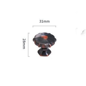 China Home Brass Kitchen Cabinet Handles knobs Dresser Wardrobe Cupboard Drawer Door on sale