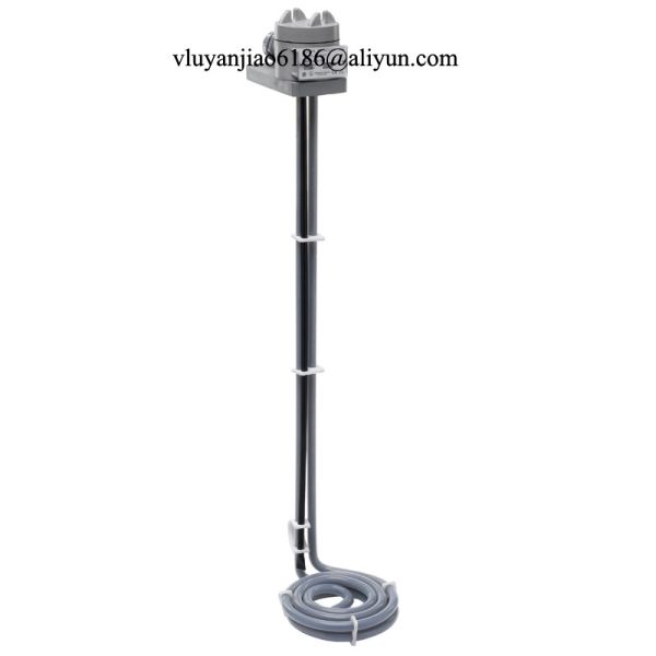 Quality TEFLON PTFE Fluoropolymer Bottom Electric Immersion Heaters Chemical Heating wholesale