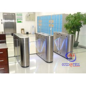 Cheap Smart flap barrier turnstile single or bi-directional optional for station airport for sale