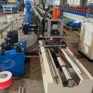 Cheap Galvanized Steel Stud And Track Roll Forming Machine With Servo Following Cut for sale