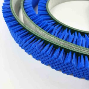 High Efficiency Nylon Belt Drive Brush For Textile Fabric Brushing