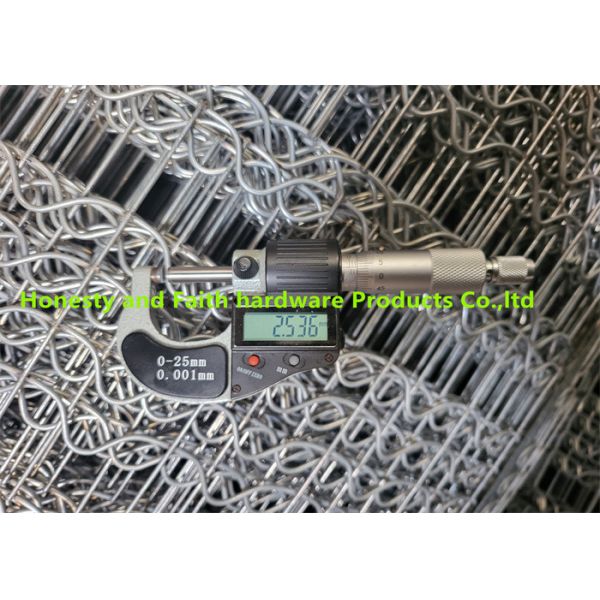 2.5mm and 2.0mm Galvanized Concrete Weight Coating Mesh River Bottom Gas & Oil