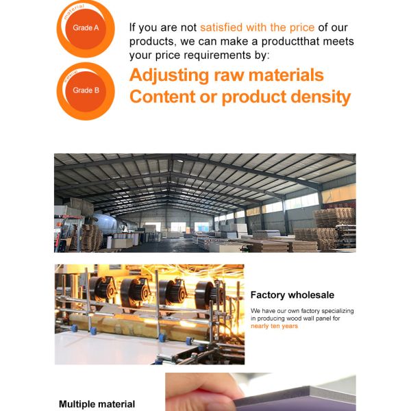 Fireproof Bamboo Charcoal PVC Wall Board 8mm Carbon Crystal Plate Wall Panel