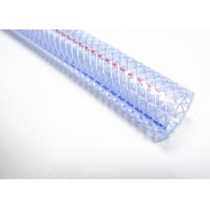 China Chemical Resistant Braided Plastic Tubing For Transfer Air Water Oxygen Fuel Gas Cement on sale