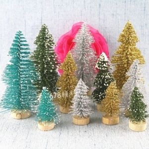 Cheap Bring the Magic of the Season to Your Home with our Handcrafted Glitter Christmas Tree 6cm for sale