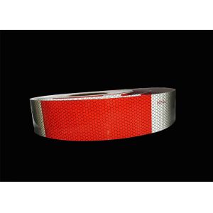 Hi Vis Emergency Vehicle Reflective Trailer Tape Conspicuity Red White Self