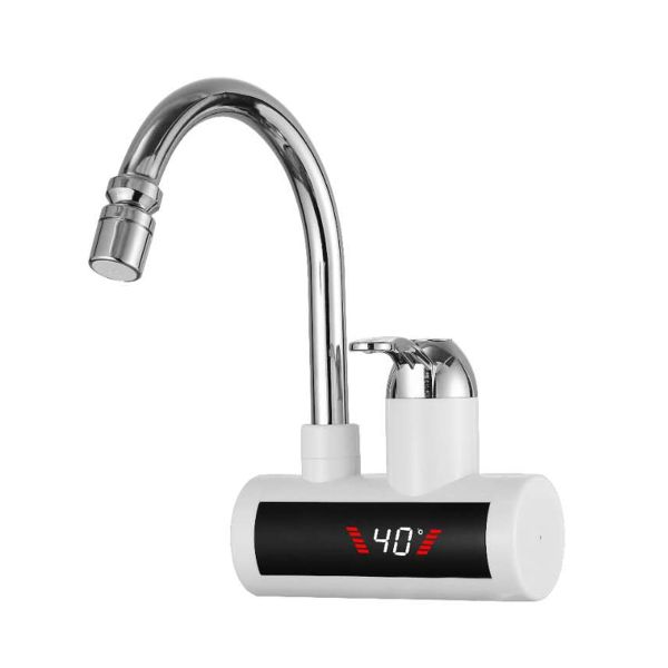 Quality Bathroom Sink Hot And Cold Water Faucet 2-3L/Min With Rotatable Outlet Pipe wholesale