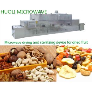 Belt Type Industrial Microwave Drying Machine For Grain / Nuts Baking Puffing